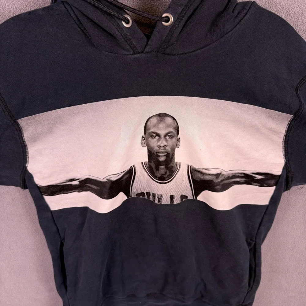 Jordan Michael Jordan Graphic Hoodie Mens Size M Black 886838-010